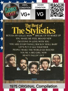 THE STYLISTICS•Best Of The Stylistics•1975 US Stereo (#AV-69005-698)PRC Pressing